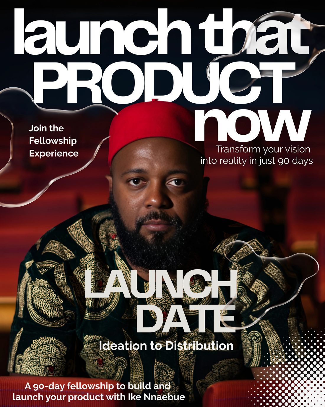 Ike Nnaebue, founder of Launch Date